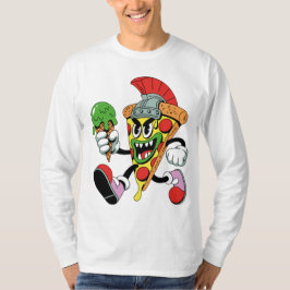 Camiseta Gladiator Pizza Slice do Brainrot Italiano