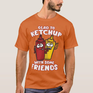 Camiseta GLADO KETCHUP COM ALGUNS AMIGOS Ketchup Mostarda p