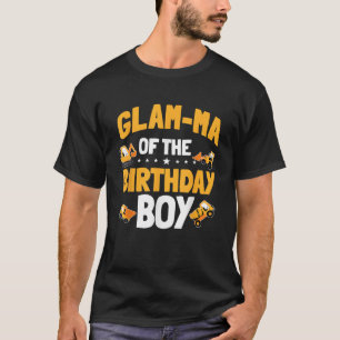 Camiseta Glam Mães da Bd, do trabalhador da construção de g