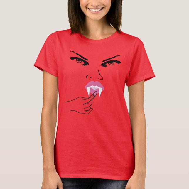 Camiseta Glam Vamp (Frente)