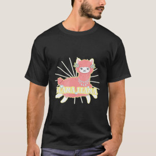 Camiseta Glama Llama Fofo Apaixonado por Llama Glamouroso