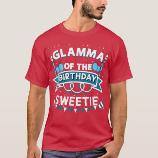 Camiseta Glamma Da Vovó Festa De Docinho De Aniversário