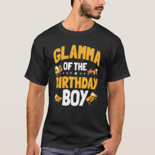 Camiseta Glamma Do Trabalhador De Construção De Meninos De 