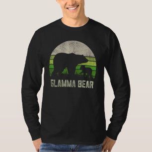 Camiseta Glamma Engraçado Urso De Netos Cub Crianças Avó