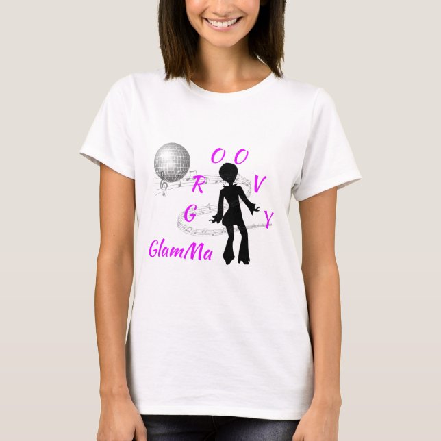 Camiseta GlamMa Groovy (Frente)