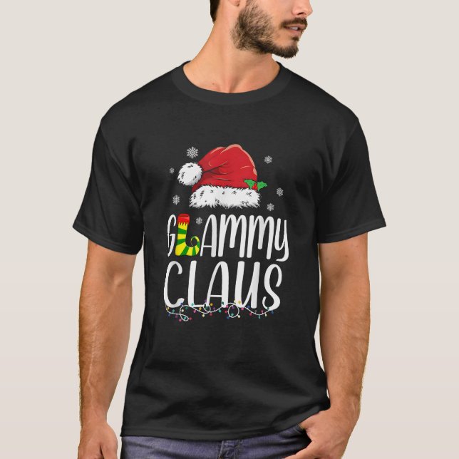 Camiseta Glammy Claus Natal 2023 Família Xmas (Frente)