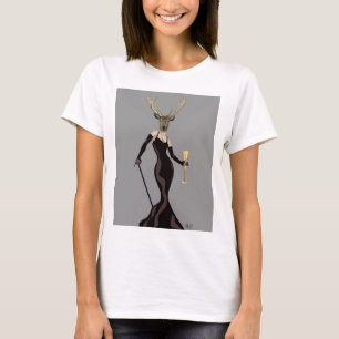 Camiseta Glamor Deer no Preto 2
