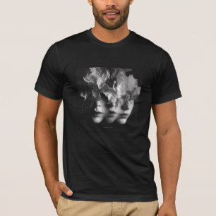 Camiseta Glamour Glitch – Arte Gótica Refinada