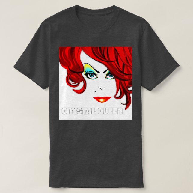 Camiseta Glamour Redhaired (Frente do Design)