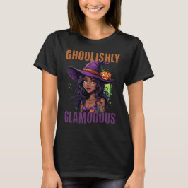Camiseta glamourosa! Dia das Bruxas
