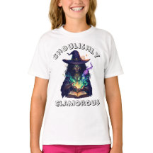 glamourosa! T-Shirt bruxa de Halloween