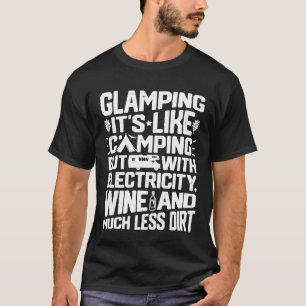 Camiseta Glamper Definitivo Mulheres Vinho Acampamento Engr