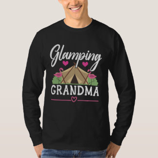 Camiseta Glamping Grandma Grandmother Granny Grandparents D