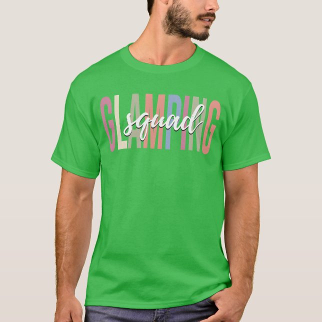 Camiseta Glamping Lovers Glampingeam Camping family (Frente)