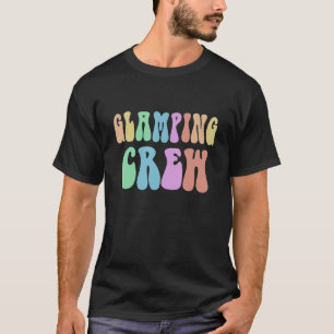 Camiseta GLAMPING TRW Happy Glamper Girl acampando o Glam d