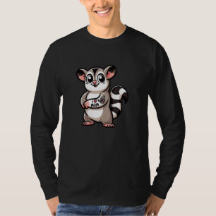 Camiseta Glândula De Açúcar Eu Amo Mamãe Tatuagem Engraçada