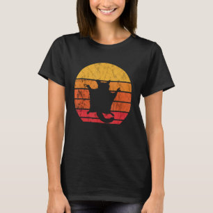 Camiseta Glândula de Açúcar Retro Sunset Austrália Squirrel