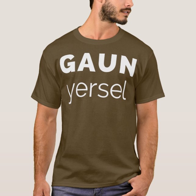 Camiseta Glasgow Guan Yersel Escócia (Frente)