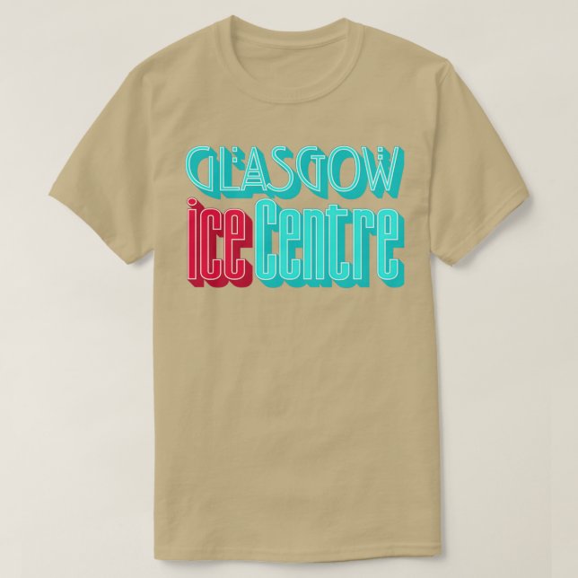 Camiseta Glasgow Ice Center 1 (Frente do Design)