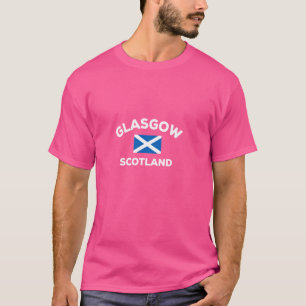 Camiseta Glasgow Scotland Flag City