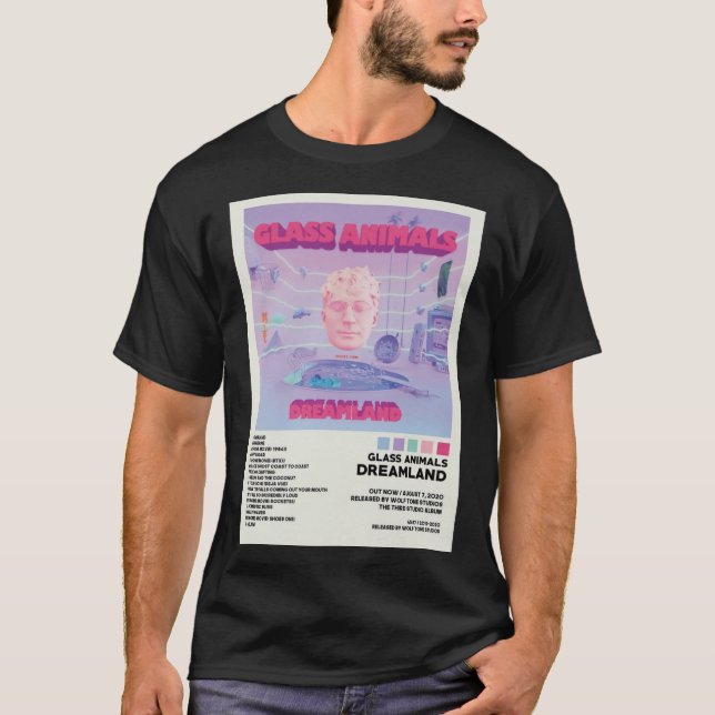 Camiseta Glass Animals Poster Classic T-Shirt (Frente)