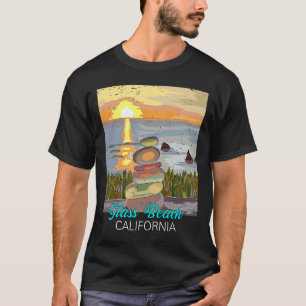 Camiseta Glass Beach California