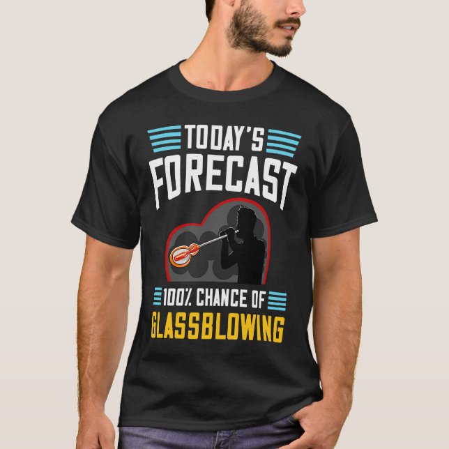 Camiseta Glass Blowing  Glassblower Glassworking Artist (Frente)
