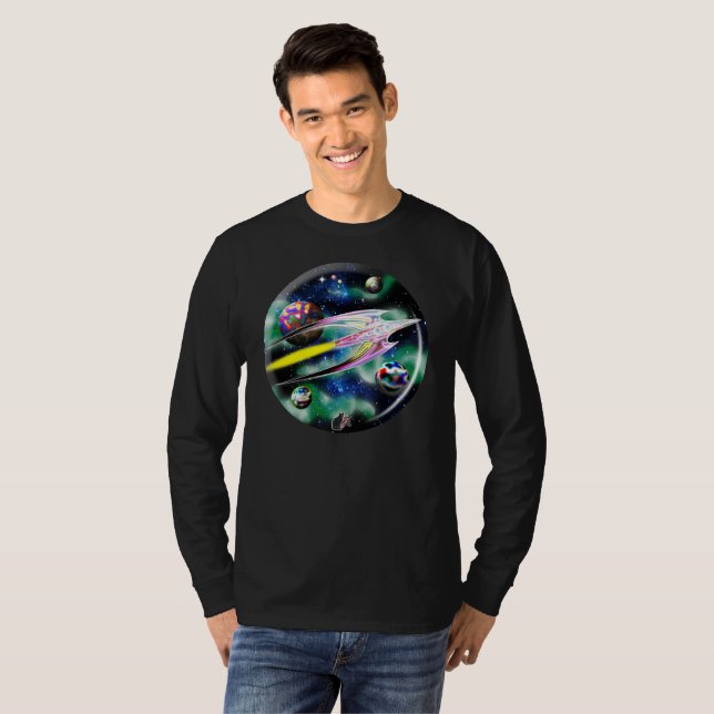 Camiseta Glass Rocket (Frente Completa)