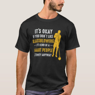 Camiseta Glassblower Gla de Atividade do Smart Pessoas