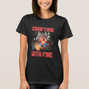 Camiseta Glassblower Glassblower Glassmaker Blowpipe
