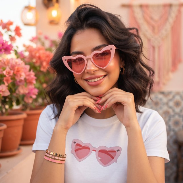 Camiseta Glasses (Criador carregado)