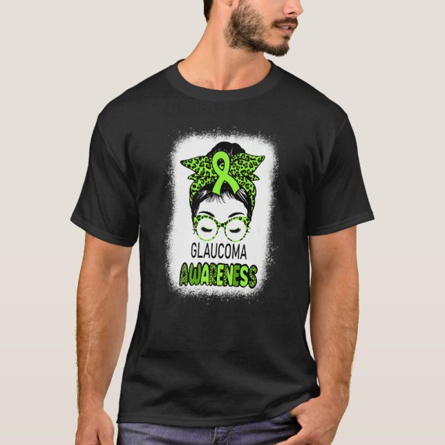 Camiseta Glaucoma Sensibilização Mensageira Manda Mãe Guerr (Frente)