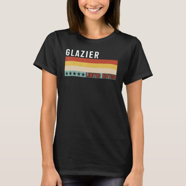 Camiseta Glazier Job Title Profession Worker Appreciation I (Frente)