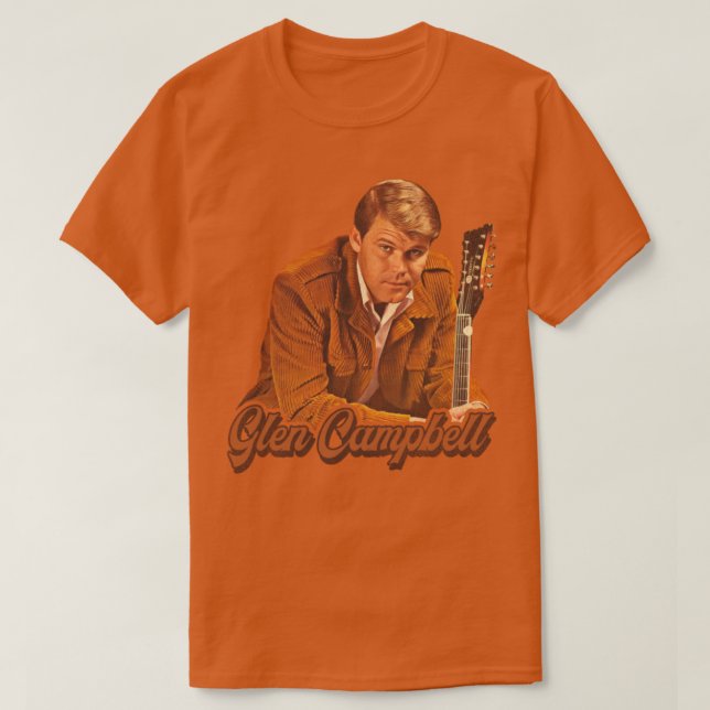 Camiseta Glen Campbell (Frente do Design)