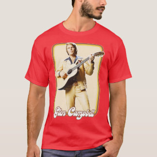 Camiseta Glen Campbell Retro Estilo 70s Design do Ventilado