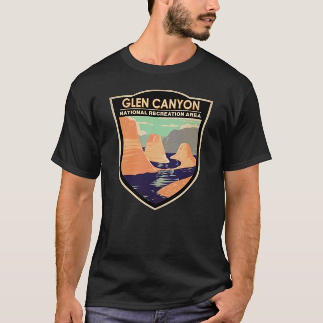 Camiseta Glen Canyon Refletion Canyon Vintage (Frente)