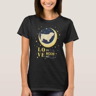 Camiseta Glen De Amor De Imaal Terrier Cão Até A Lua