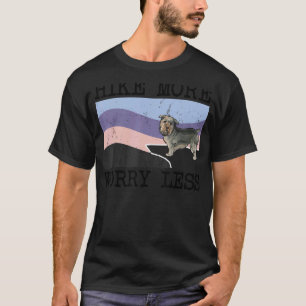 Camiseta Glen of Imaal Terrier Hike Mais Preocupada Menos G