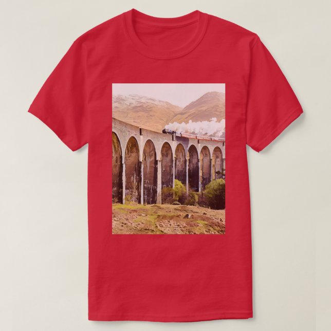 Camiseta Glenfinnan Viaduct (Frente do Design)
