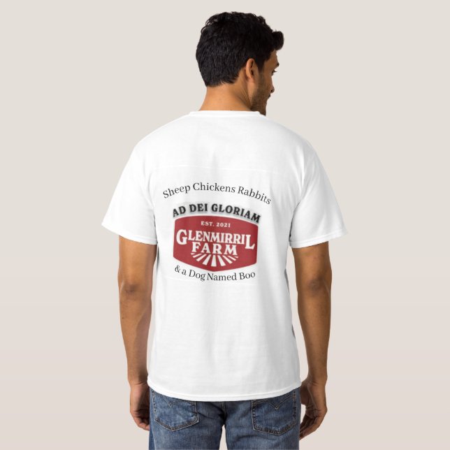 Camiseta Glenmirril Farms T-shirt (Parte Traseira Completa)