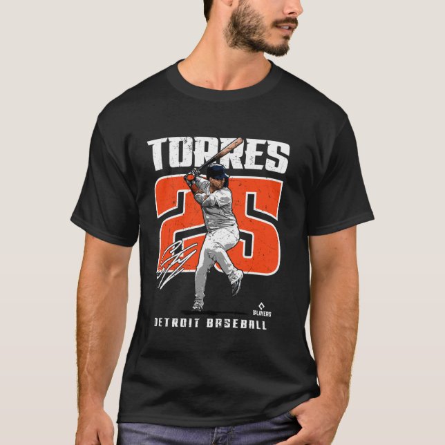 Camiseta Gleyber Torres Detroit MLB Baseball Players MLBGTO (Frente)