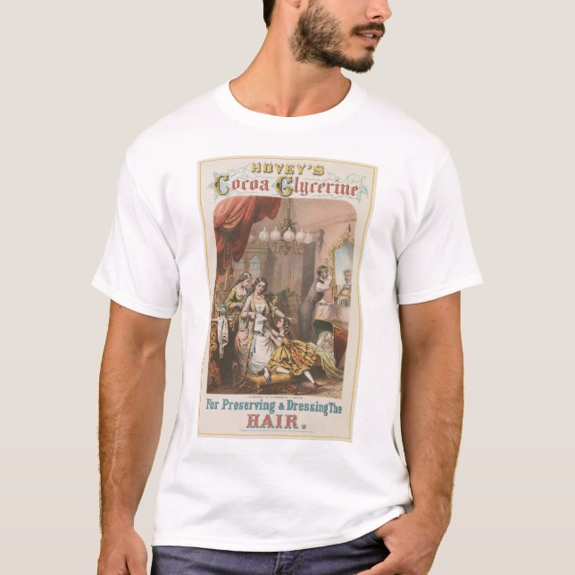 Camiseta Glicerina de cacau de Hovey, cerca de 1860 (Frente)