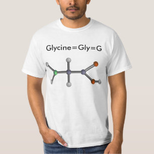 Camiseta Glicina (ácido aminado)