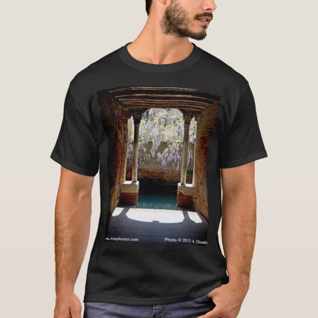 Camiseta Glicínias em Veneza (Frente)