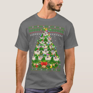 Camiseta Glider De Açúcar Xmas Lighting Tree Sugar Glútea F