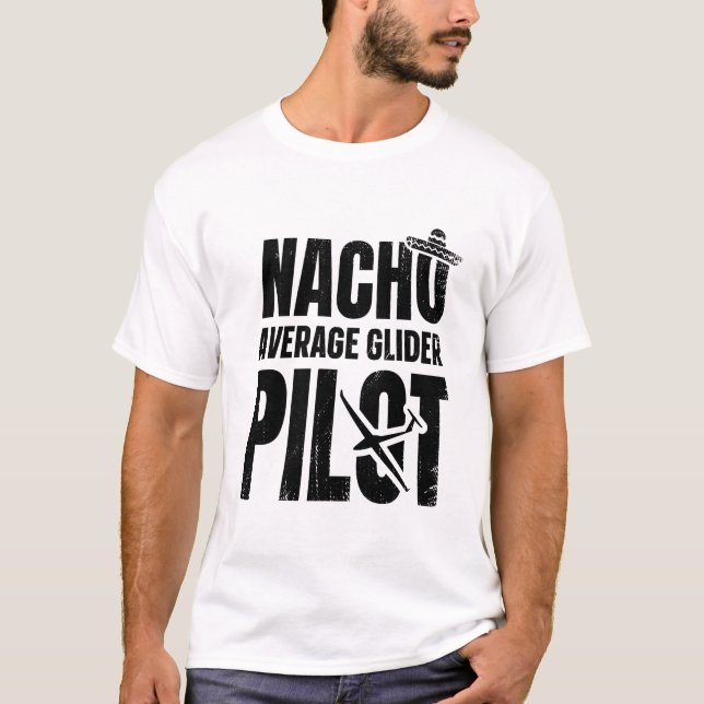 Camiseta Glider Nacho| Ideias-piloto de lançamento (Frente)