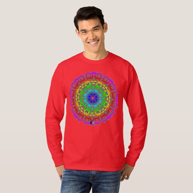 Camiseta Glifo de Espectros Fortes (Frente Completa)