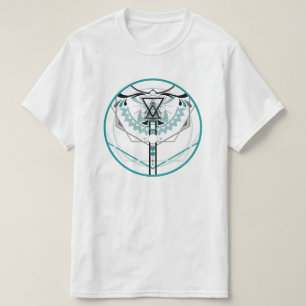 Camiseta glifo solar sagrado