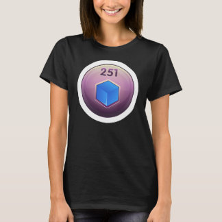 Camiseta Glitch Achieving minor refiner blue class