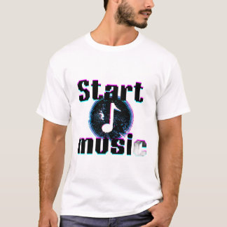 Camiseta Glitch Music T-shirt